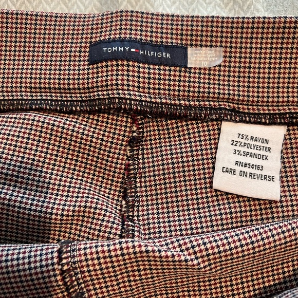 Tommy Hilfiger Houndstooth Pattern Dress Pants - Picture 4 of 8